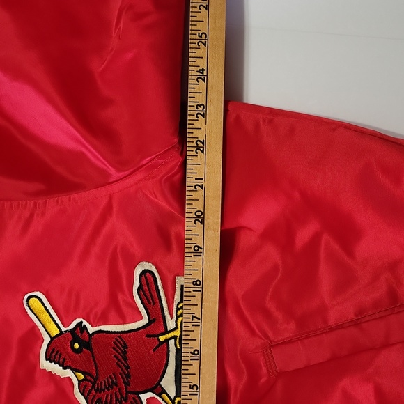 Vintage St Louis Cardinals Satin Bomber Jacket - Picture 14 of 16